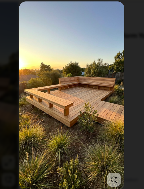 Timber decking